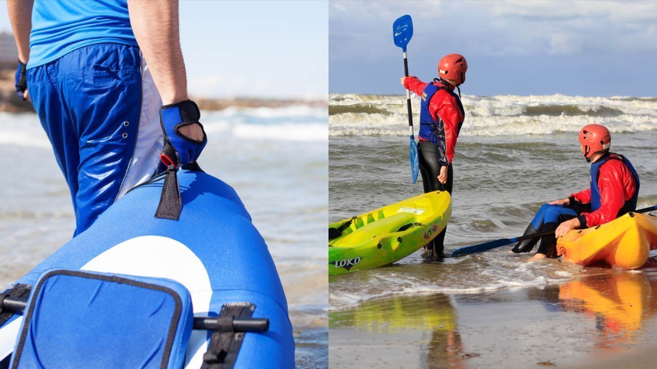 inflatable vs hardshell kayak portability