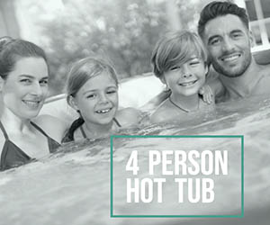 4 person hot tubs